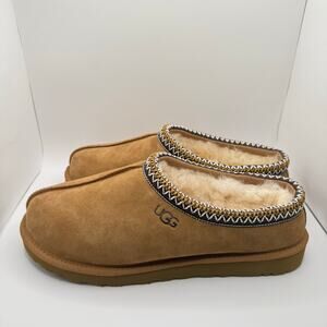 UGG Men’s Tasman II Chestnut Brown Suede Slipper Boot- Size 10